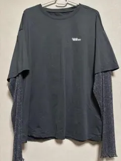 ロンT 長袖 黒 Tシャツ トップス ブラック カットソー レディーストップス