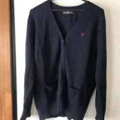 値下げしました。Ralph Lauren ネイビー カーディガン