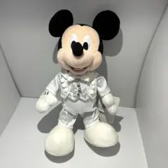 東京ディズニーシー ビッグバンドビート BBB ミッキー ぬいぐるみ 白タキ