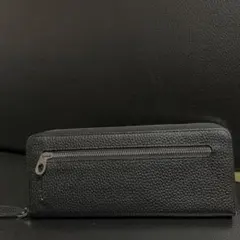 BLUE SINCERE 長財布 ブラック ラウンドファスナー