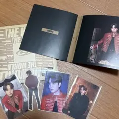 ATEEZジョンホデジパックtheworld トレカ　ステッカー
