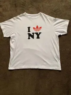adidas I LOVE NY Tシャツ 古着90s00s