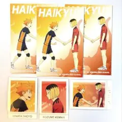 ハイキュー　ぱしゃこれ　特典ポストカード　孤爪研磨　日向翔陽