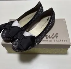 【新品】オリエンタルトラフィック　グリッターシューズ　24センチ