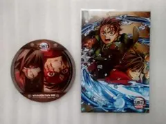 鬼滅の刃 炭治郎＆義勇 コースター ポストカード