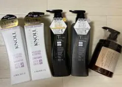 【新品未開封】サロン系ヘアケア5本セット（ココネ・ティースリー・スティーブンノルのサムネイル