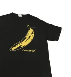 90s Andy Warhol バナナ アートTシャツ BLK USA製