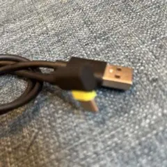 角度USBケーブル 1m 黒