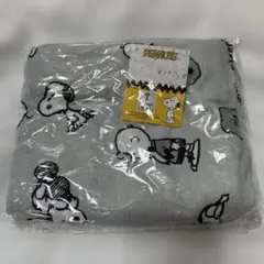 PEANUTS スヌーピーグレーひんやりブランケットクール冷たい掛け布団膝掛け