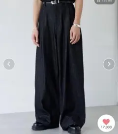 SINSS ワイドバルーンデニム