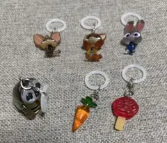 ズートピアめじるしアクセサリー第1弾 全6種コンプリートセット