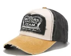 ダメージ加工ヴィンテージキャップ ユニセックス サイズフリー