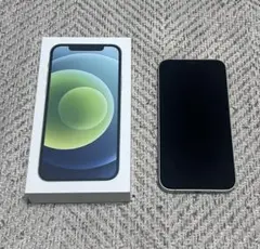 Apple iPhone 12 本体 グリーンLightning充電器付き