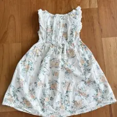branshes 花柄ノースリーブワンピース 110cm