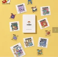 3COINS ポケモン 30周年 ステッカーセット