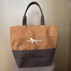 Labrador Retriever トートバッグ キャメル/ブラウン