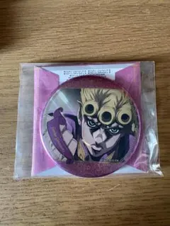 ジョジョの奇妙な冒険　ジョルノ　アニメ10周年記念展　缶バッチ