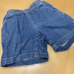 GUデニムハーフパンツ