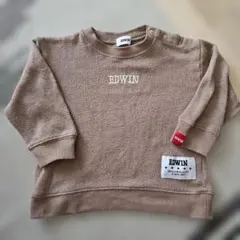 EDWIN ベージュ トレーナー