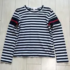 コムデギャルソンシャツ ボーダー 切替 カットソー M フランス製