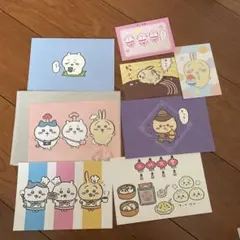 カラフルキャラクターポストカードセット　まとめ売り　ちいかわ