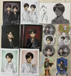進撃の巨人 35巻 ミカサのマフラー エレンの鍵 画集 FLY特典 おまけ