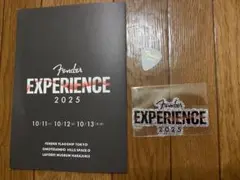 Fender Experience 2025 イベント　ピック　パンフレット