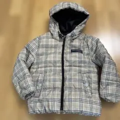 PINKY PALETTE チェック柄ダウンコート