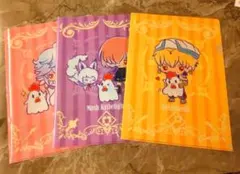FGO ローソン　ギルガメッシュ、マーリン、マシュ クリアファイルセット