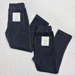 【新品タグ付き】110cm ストレッチデニムパンツ2本セット♡　ラスト2セット！