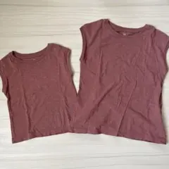 最終値下げ　UNIQLO 親子Tシャツ☆110cm・150cm
