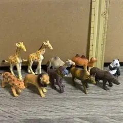動物フィギュア 9体セット ミニチュア
