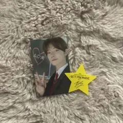 TXT FC MOAZONE 特典 制服 トレカ ヨンジュン 星 落下物