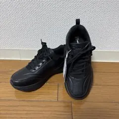 ATHLEAM スニーカー ブラック 23.5cmのサムネイル