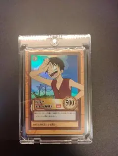 ルフィ 未来の海賊王　C01 ワンピース カードダス ハイパーバトル C01 ルフィ 未来の海賊王 1999