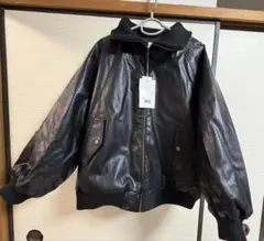 JAVA♬.*゜新品＊フェイクレザージャケット