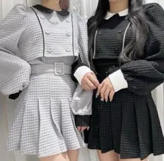 新品未使用　BUBBLES セットアップ　スカート
