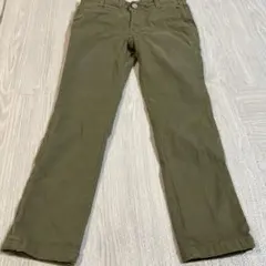 最終お値下げ！トミーヒルフィガー 128センチ　長ズボン　カーキ