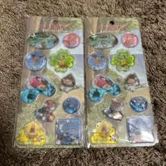 H*o様 【国内正規品】 こびとづかん キラリンウォーターシール 2枚セット