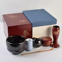 浄法寺塗　うるみ工芸　漆器 黒色椀 ５個セット 蓋付き　新品未使用 お椀五客セット 浄法寺漆塗り お椀五客セット 浄法寺漆塗り 楽天