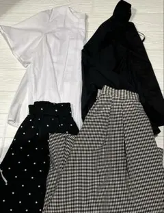 レディース服4点　まとめ売り　コーデ売り オフィス用　キレイめ