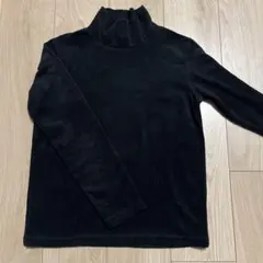 UNIQLO ストレッチフリースリブハイネックT 150