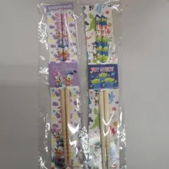 ディズニーキャラクター 箸 2セット　お箸セット