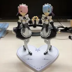 一番くじ Re:ゼロ リゼロ レム&ラム A賞 フィギュア