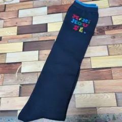【新品】ミキハウス　靴下　19〜21センチ　ネイビー