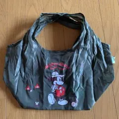 ミッキーマウス 折りたたみ ミニエコバッグ