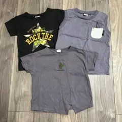 キッズTシャツ3枚セット 100-120