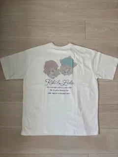 【新品、タグ付き】サンリオ　キキララ　Tシャツ　L ホワイト　キキ　ララ