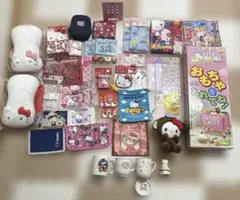 平成レトロ ぬいぐるみ 文房具 まとめ売り プーさん キティ リカちゃん