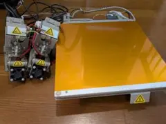 3Dプリンター エクストルーダー、ヒートベッド